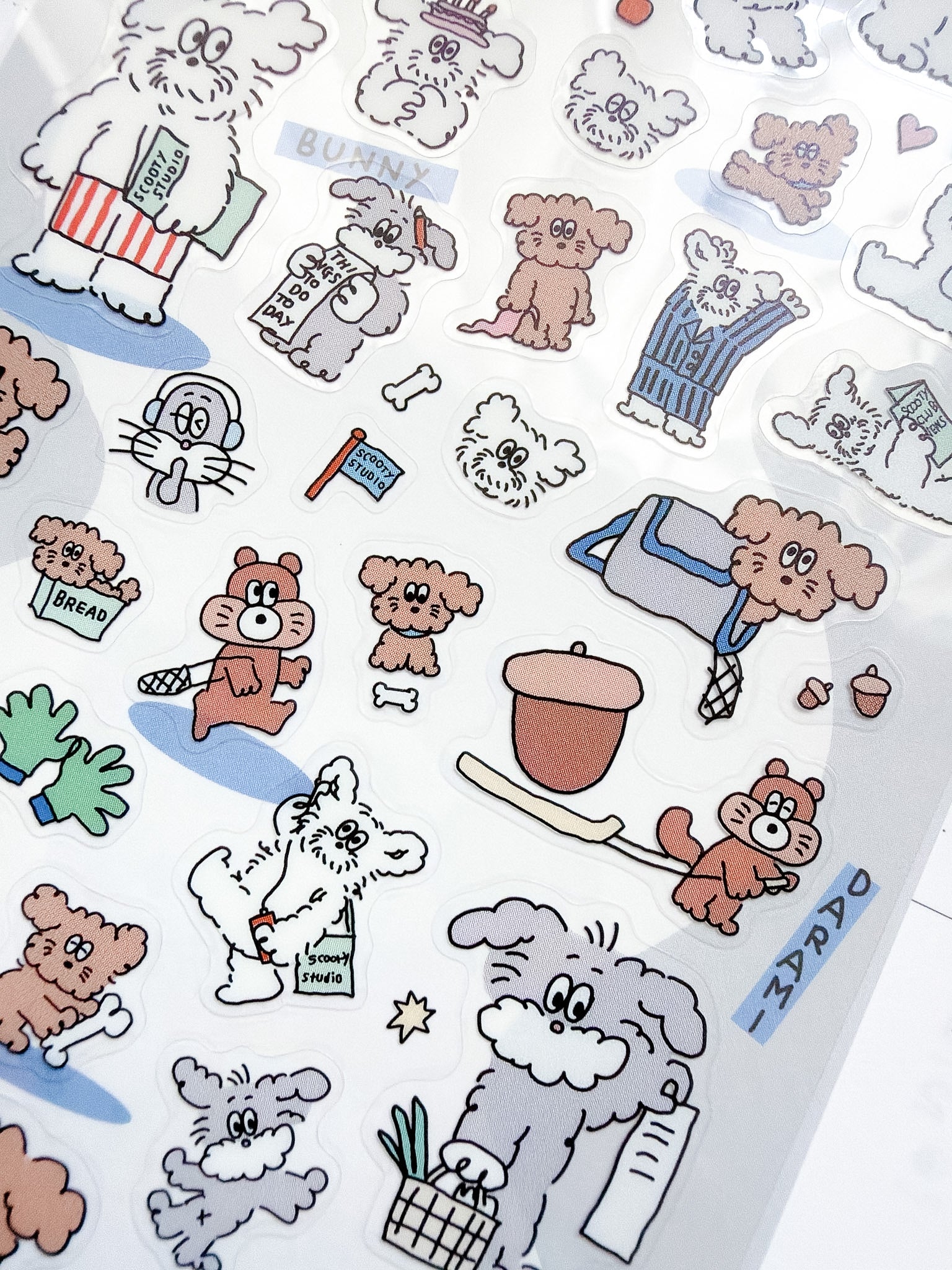 Creator Circus | Scooty Studio Sticker Sheet | CS37347