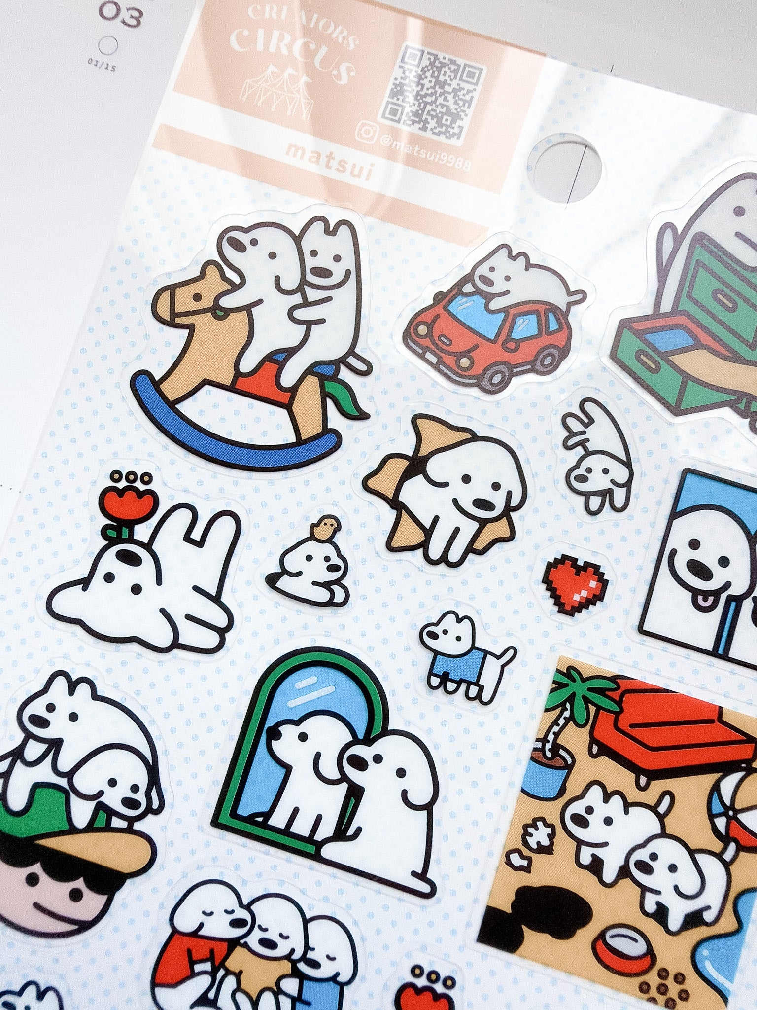 Creator Circus | Matsui Sticker Sheet | CS37346