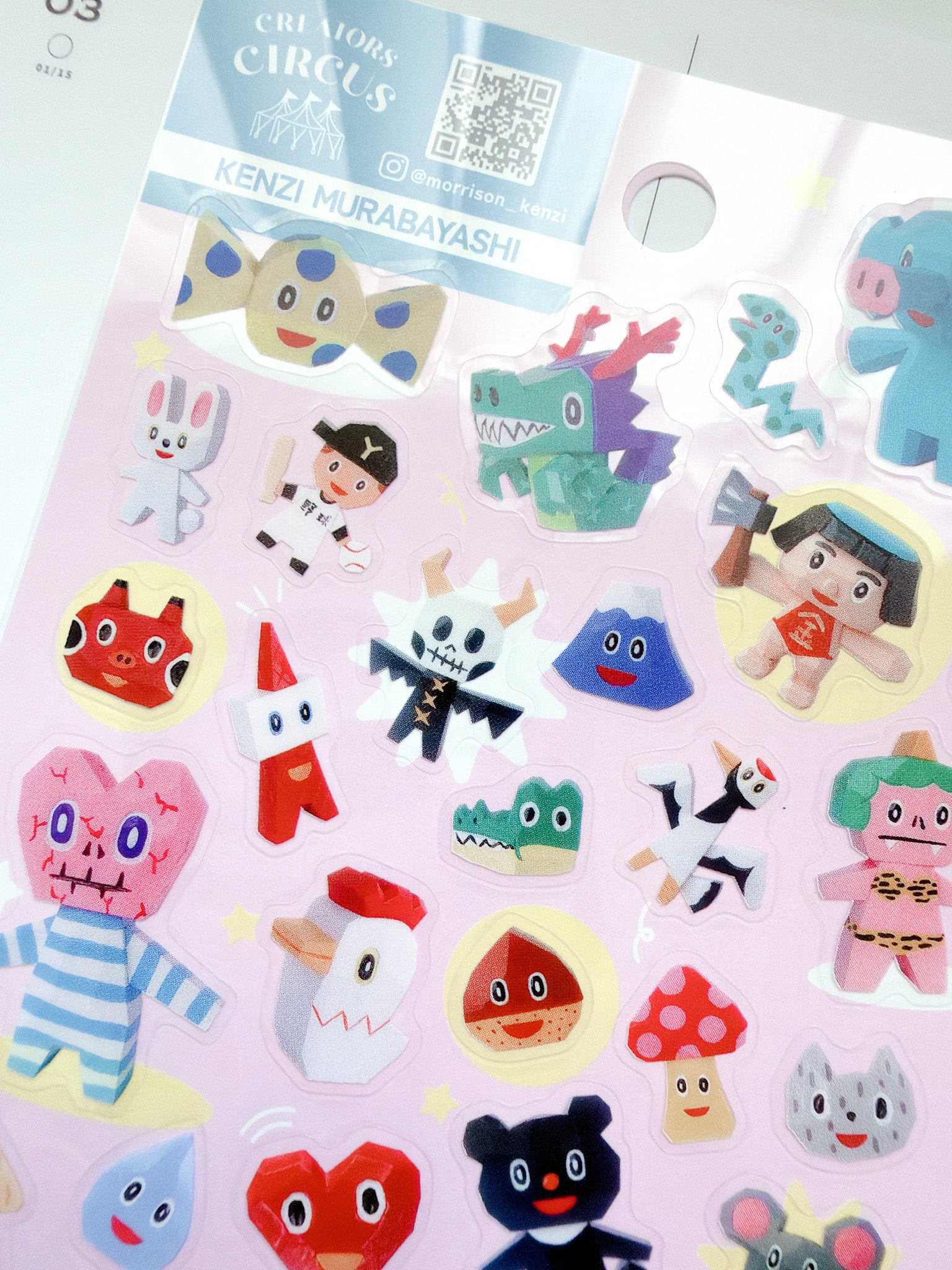 Creator Circus | KENZI MURABAYASHI Sticker Sheet | CS37363