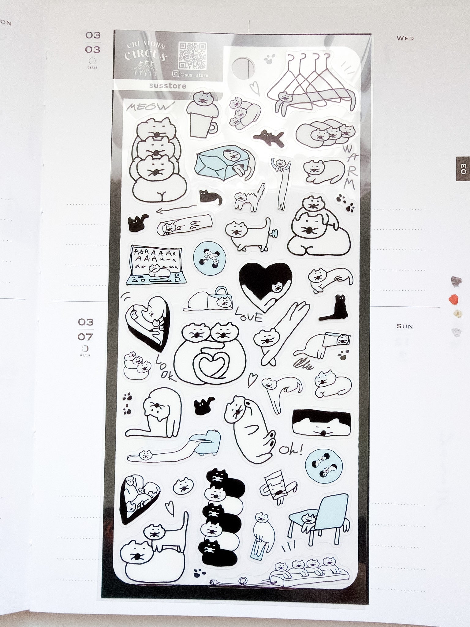Creator Circus | Susstore Sticker Sheet | CS37348
