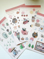 Kuboandlucy x Dana Ate Oatmeal Four Seasons Sticker Sheet