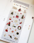 Kuboandlucy Stationery Co | Merry Meowmas Sticker Sheet
