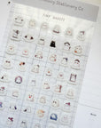 Kuboandlucy Stationery Co | Tiny Ghost Sticker Sheet