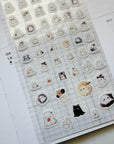 Kuboandlucy Stationery Co | Tiny Ghost Sticker Sheet
