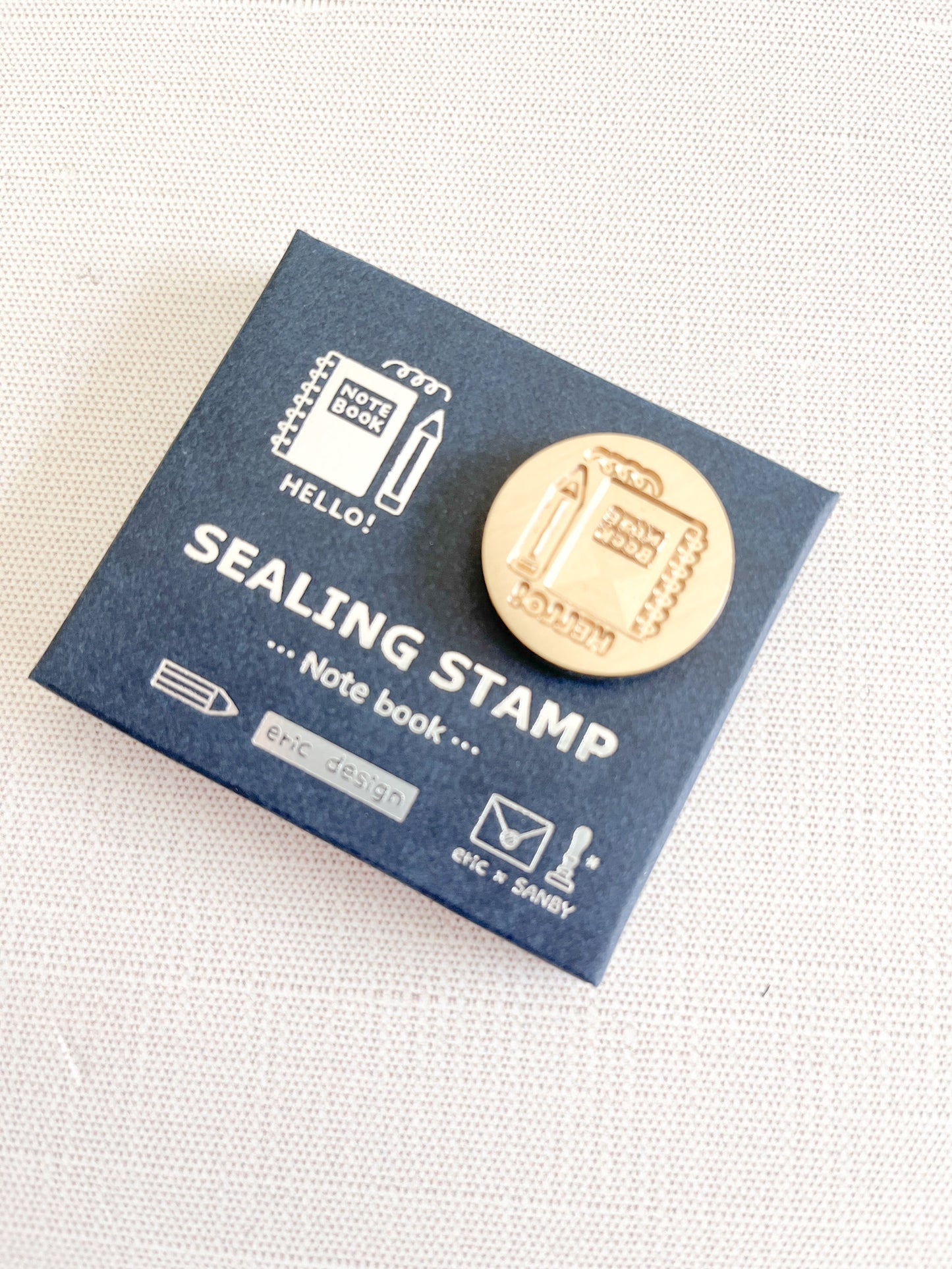 Eric Hello Small Things | Notebook Wax Seal Stamp | eric-sig-stp-03