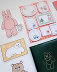 Papier Platz | Nico Recipe Sticky Notes | Animals | 60-023