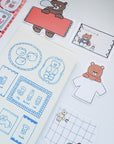 Papier Platz | Nico Recipe Sticky Notes | Full of Bears | 60-024