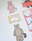 Papier Platz | Nico Recipe Sticky Notes | Animals | 60-023