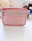 Leyl Handmade | Small Horizontal Journaling Pouch | Powder Pink