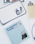 Papier Platz x Eric Small Things | Favorite Things Die Cut Sticky Notes | 61-012