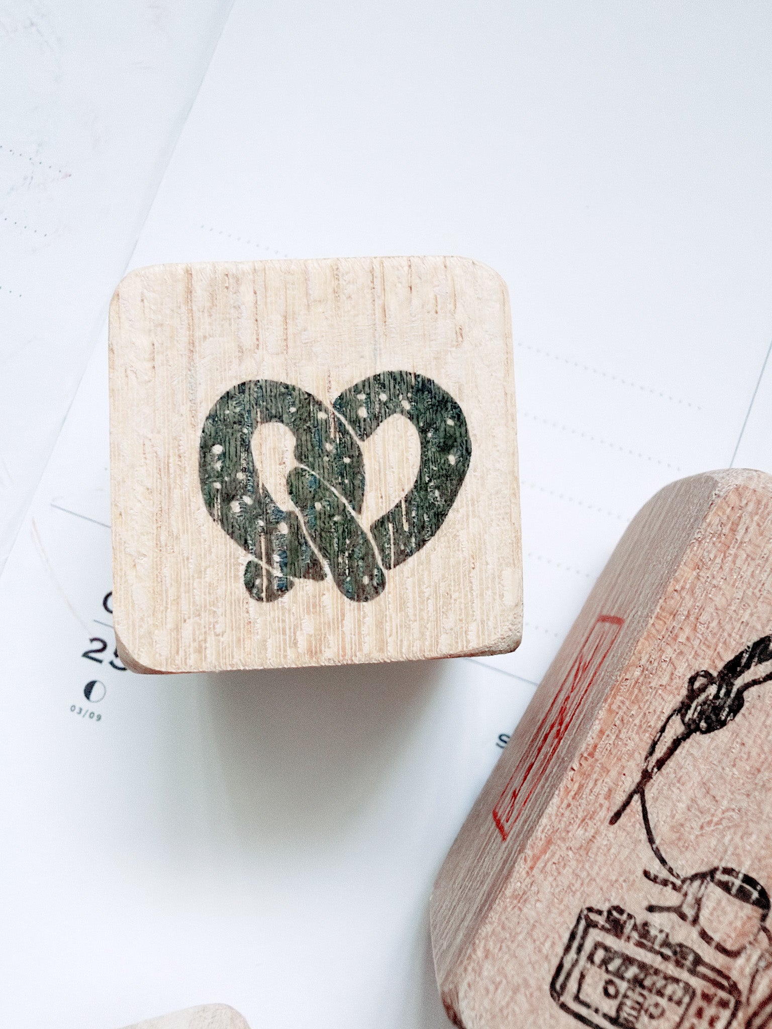 Catdoo Designs x Kuboandlucy | New York | Pretzels Rubber Stamp