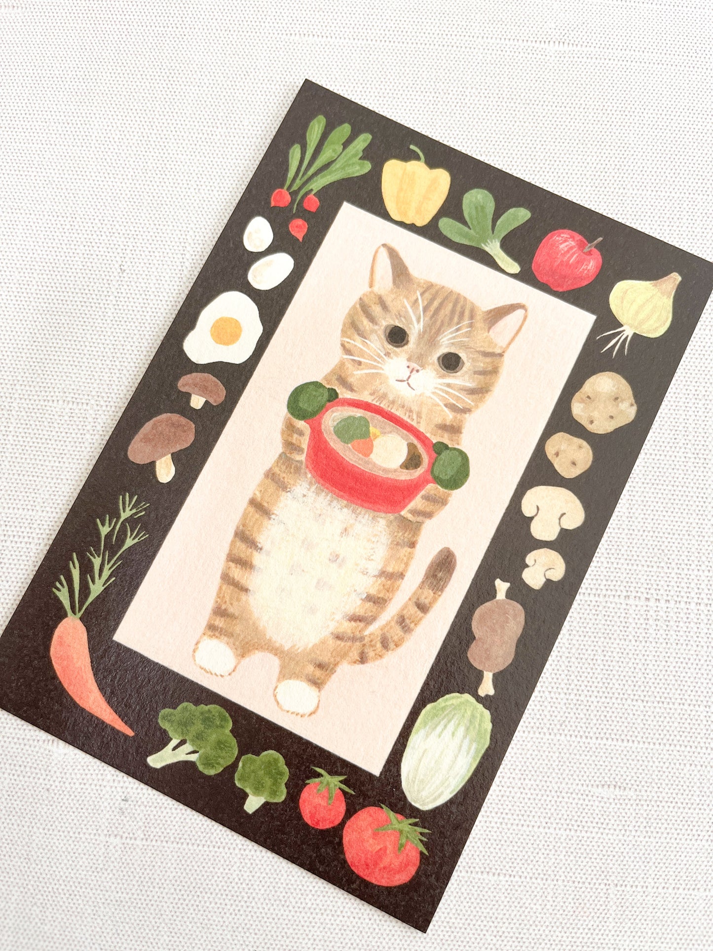 4 Legs | Tigger with Nabe Postcard