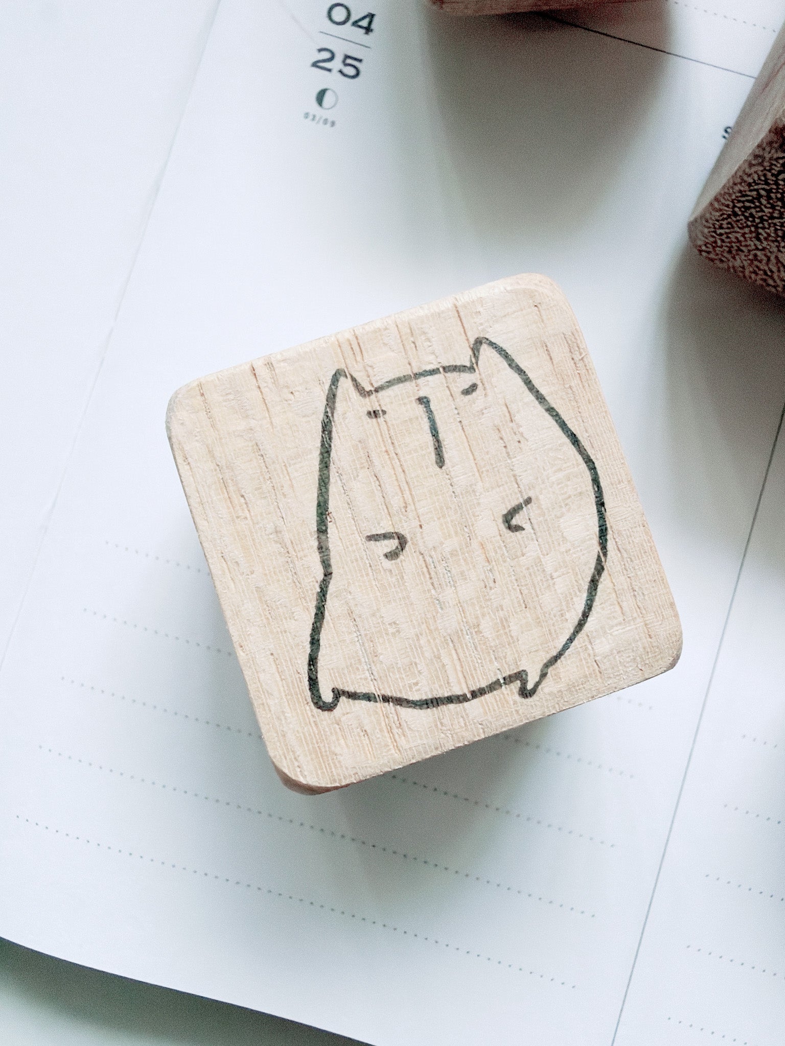 Catdoo Designs x Kuboandlucy | New York | Wandering Cat Rubber Stamp