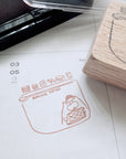 Catdoo Designs x Kuboandlucy | Take Note | Baking Notes Rubber Stamp