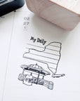 Catdoo Designs x Kuboandlucy | New York | My Daily Rubber Stamp