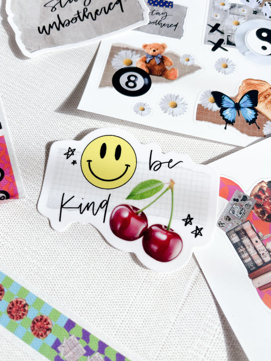 Kelsey's World | Be Kind Vinyl Sticker