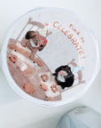 Ginny Lambskin | Time to Celebrate Dachshund Sticky Memo Roll