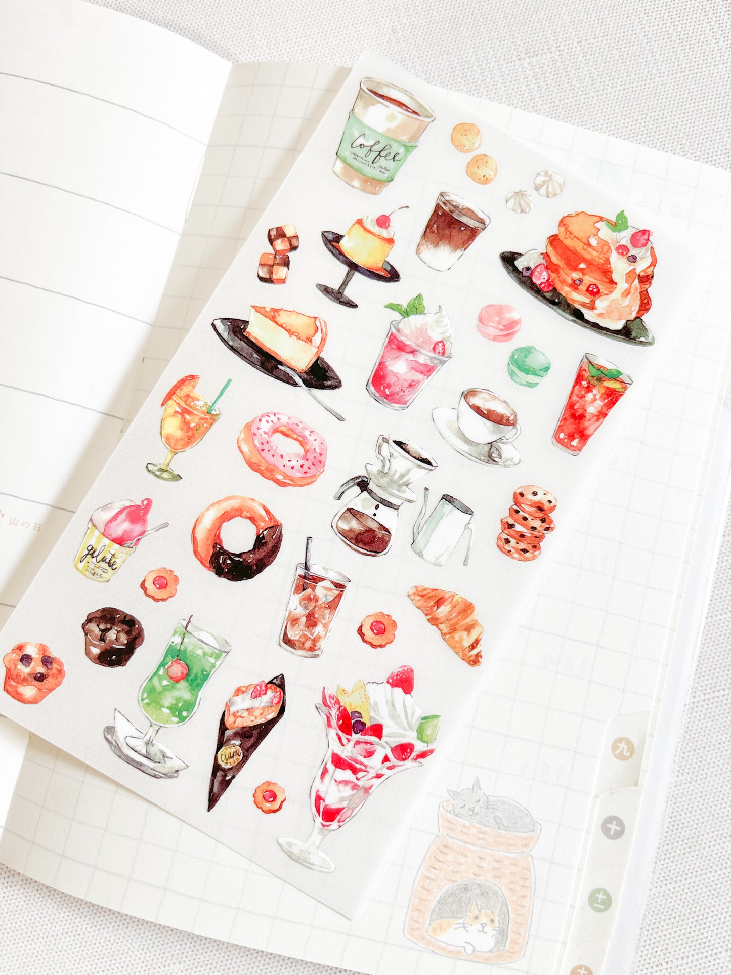 Midori | Coffee & Desserts Transfer Stickers | 82584