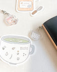 Kuboandlucy x Dana ate Oatmeal | Cup of Matcha Phone Charm