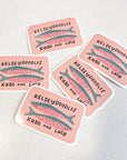 Kelsey's World 2.0 | Can Sardine Vinyl Sticker