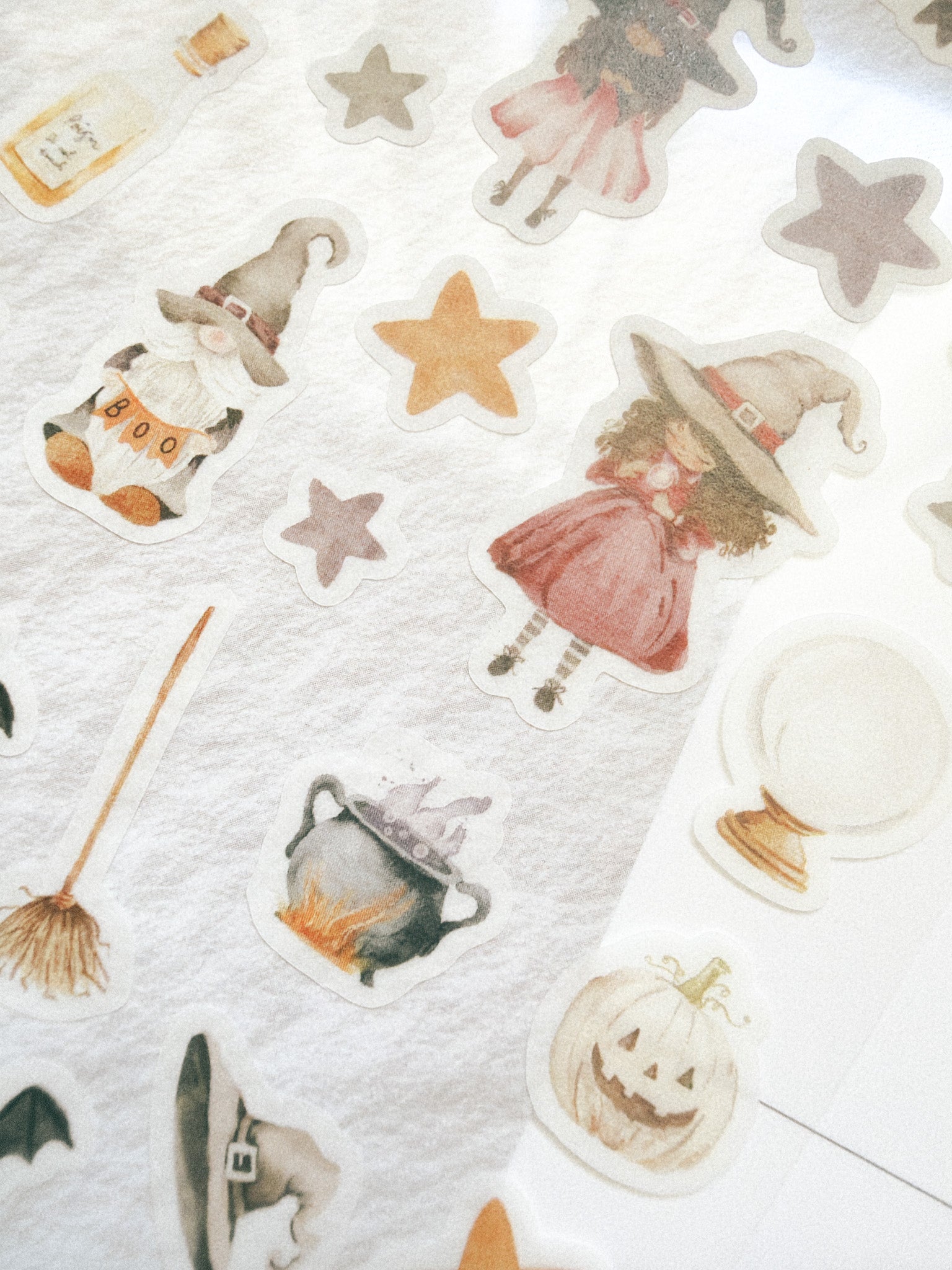 Kuboandlucy Stationery Co | Spooky Halloween Sticker Sheet