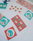 World Craft x Mizutama | Exciting Pattern Washi Tape | MZ-MT-008