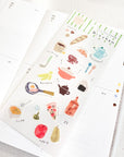 Kamiiso | Kitchen Washi Sticker Sheet | J-237