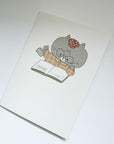 Kuboandlucy x Idiot Sandwich | Stamping | Passport Size Notebook