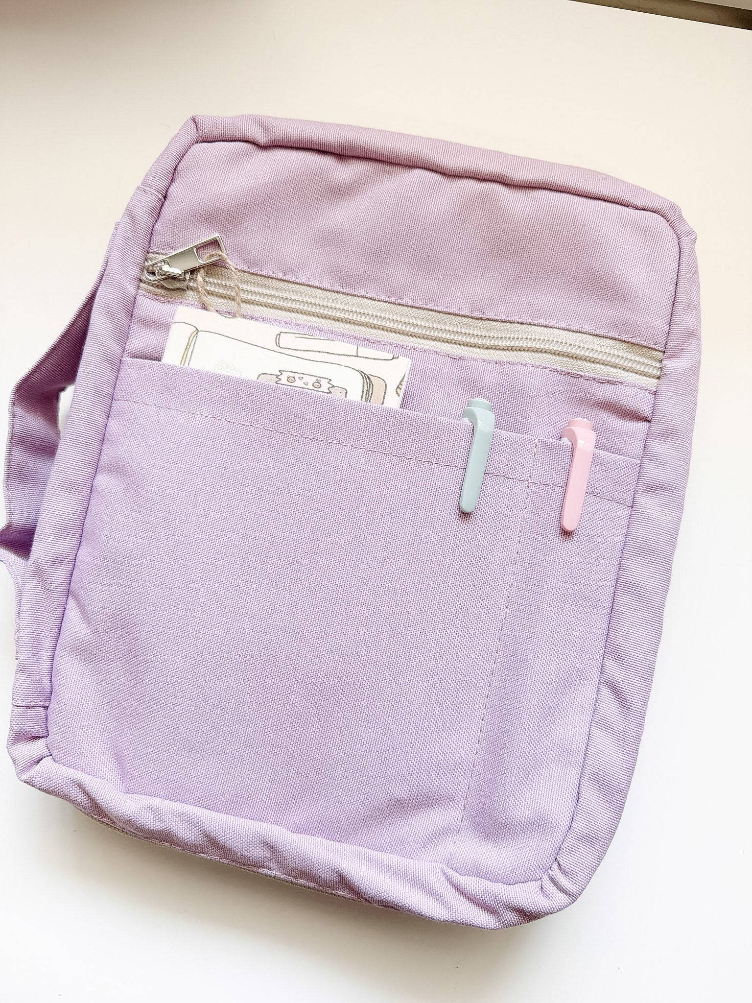 Leyl Handmade | Large A5 Thick Journaling Case | Lavender