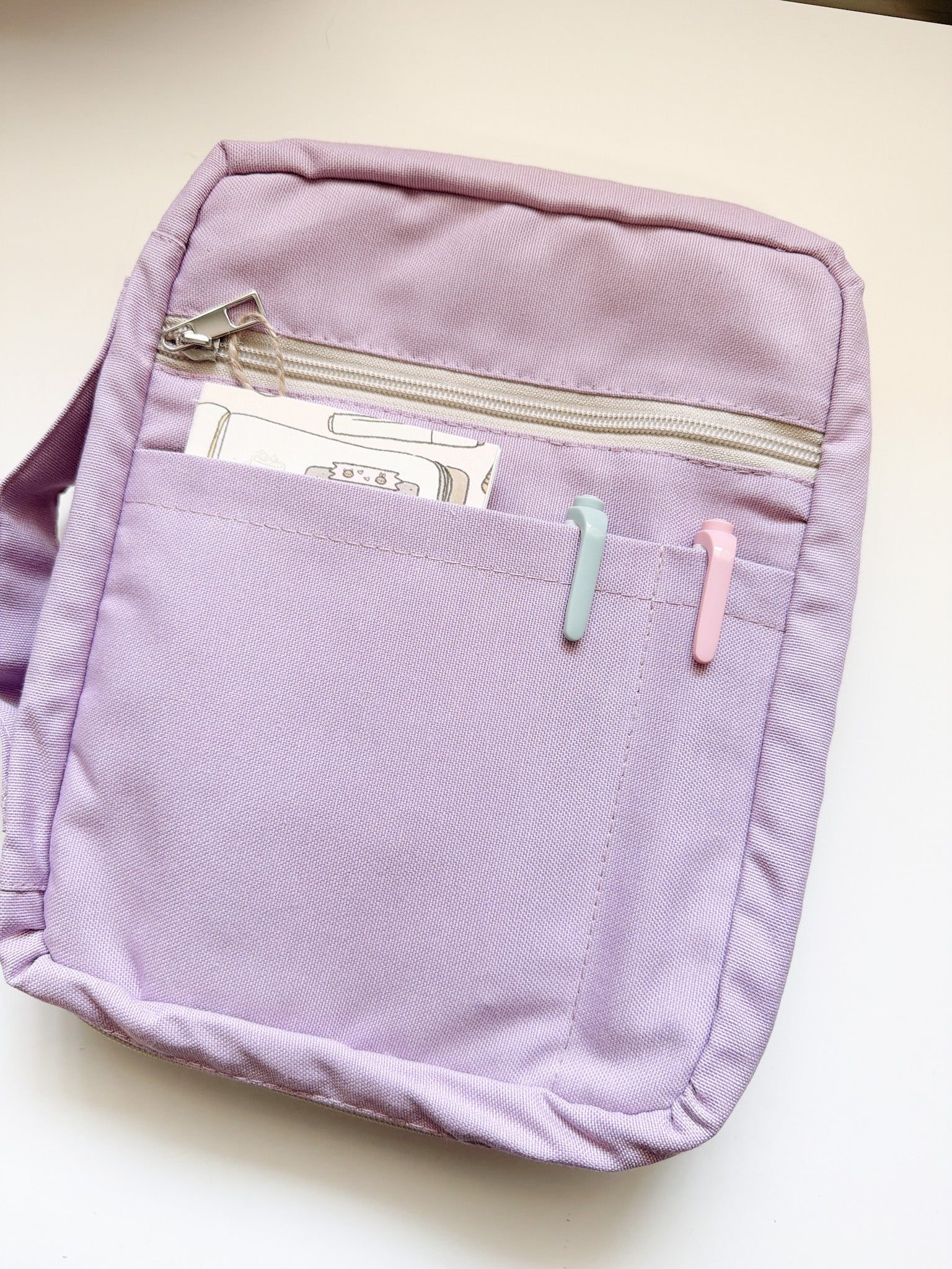 Leyl Handmade | Large A5 Thick Journaling Case | Lavender