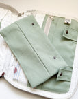 Leyl Handmade | Large A5 Thick Journaling Case | Boho Green