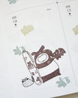 Catdoo Designs | Tapir & Pen Rubber Stamp