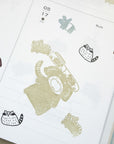 Catdoo Designs | Elephant & Pen Rubber Stamp