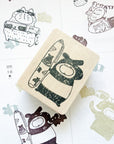 Catdoo Designs | Tapir & Pen Rubber Stamp