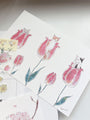 TOKORO KOMUGI | Tulips Postcard