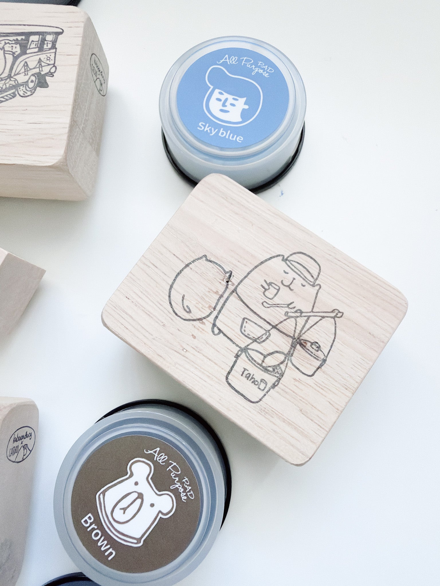 Catdoo Designs x Kuboandlucy | Taho Rubber Stamp