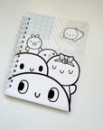 The Coffee Monsterz Co | Patchwork Reusable Sticker Book