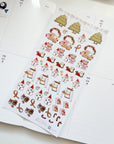 Catdoo | Snow Meow Washi Sticker Sheet