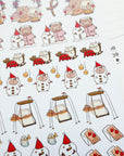 Catdoo | Snow Meow Washi Sticker Sheet