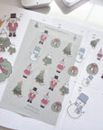 Kuboandlucy x Dana Ate Oatmeal | Christmas Morning P.E.T Sticker Sheet