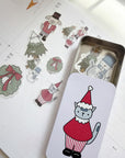 Kuboandlucy x Dana Ate Oatmeal | Christmas Morning Sticker Flakes