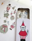 Kuboandlucy x Dana Ate Oatmeal | Christmas Morning Sticker Flakes