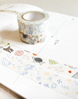 Classiky | Beasts + Starlit Sky Japanese Masking Tape | 29927-02