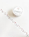 Kuboandlucy Stationery Co | Watercolor Flowers Washi Tape