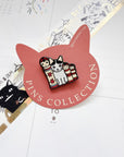 Pottering Cat | Marionette Nesting Dolls Enamel Pin | PZ-050