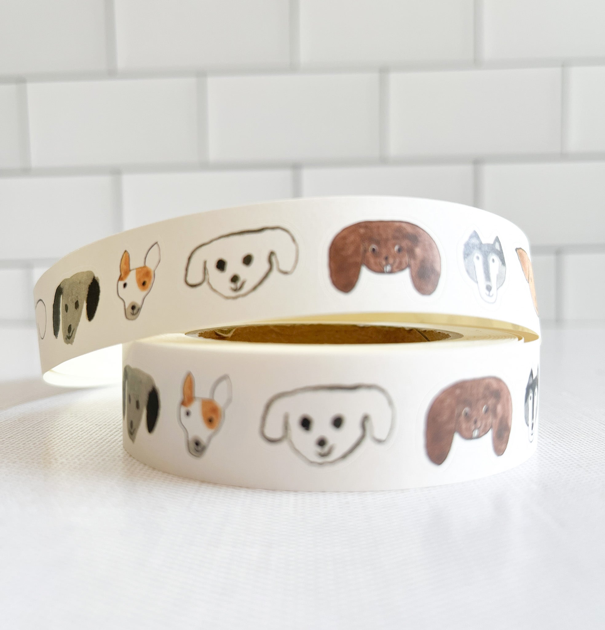 Classiky | Toranekabonbon Dogs | Sticker Roll