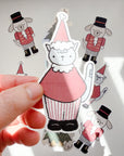 Kuboandlucy x Dana Ate Oatmeal |Kubo Santa Matte Vinyl Sticker