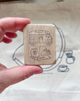 Catdoo Designs | Camper Van Rubber Stamp