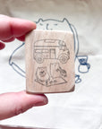 Catdoo Designs | Camper Van Rubber Stamp