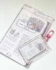 Kuboandlucy x Dana Ate Oatmeal | Let's Journal Acrylic Keychain